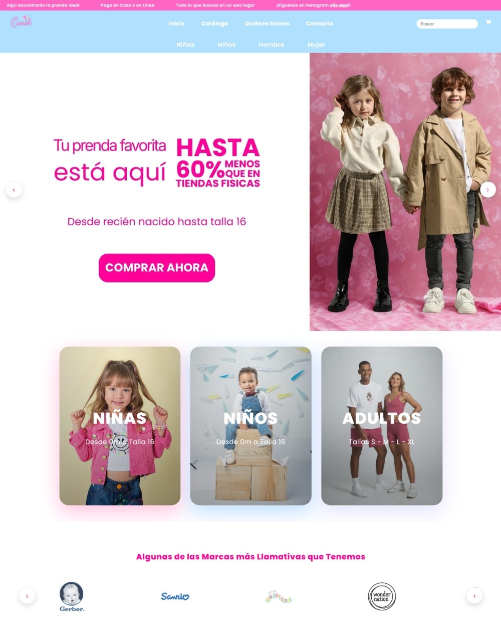 Mi Carrusel — Tienda online